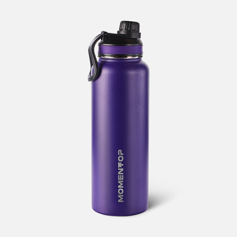 BOTELLA DEPORTIVA DE 4Ooz MOMENTOP™| PÚRPURA INTENSO